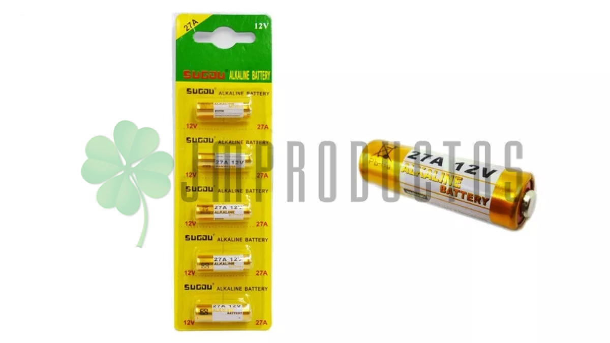 Batería 27a L828 G27a Mn27 L828 El812 12 Volts pack X5 Pilas