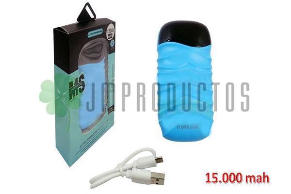 Bateria De Emergencia 15.000 Mah Con Pantalla Lcd 2 Usb - Imagen 2