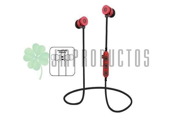 Audifonos Bluetooth Ms-t9 Metal Tf Para Memory Card Con Iman - Imagen 3