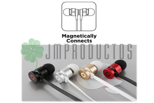 Audifonos Bluetooth Ms-t9 Metal Tf Para Memory Card Con Iman - Imagen 5
