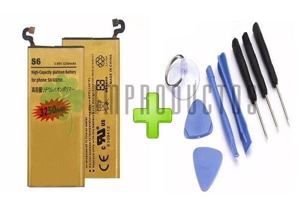Bateria Samsung Galaxy S6 G9200 G920f G920a I G925s 3250 Mah - Imagen 2