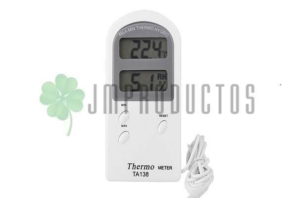 Termometro Higrometro Indoor Digital Sonda Temperatura Y Humedad - Imagen 8