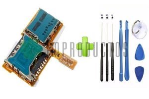 Flex Lector Sim / Sd Galaxy Note 3 Neo N7505 + Kit Desarme