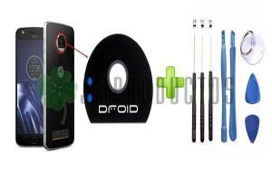 Lente Camara Trasera Motorola Moto Z Play + Kit De Desarme