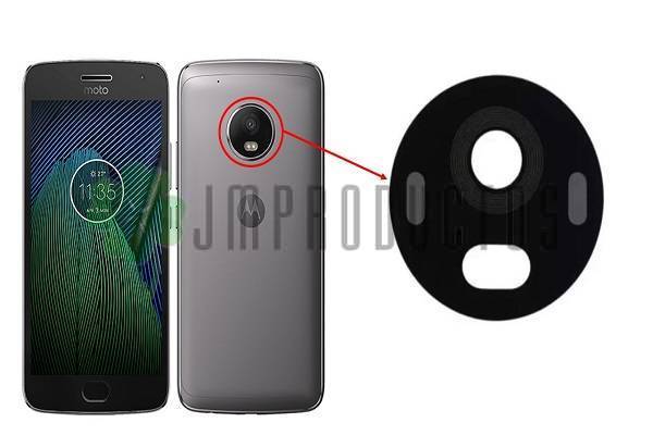 Lente Camara Trasera Motorola Moto G5 Plus Bisel Cristal