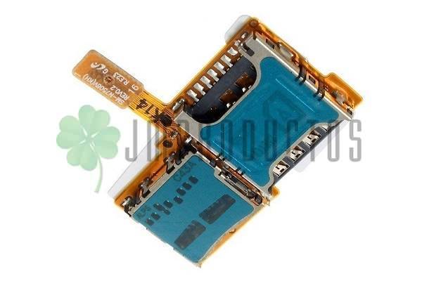 Flex Lector Sim / Micro Sd Samsung Galaxxy Note 3 Neo N7505 - Imagen 2