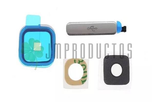 Bisel Mica Lente Galaxy S5 I9600 G900 + Tapa Usb + Kit Desarme - Imagen 2