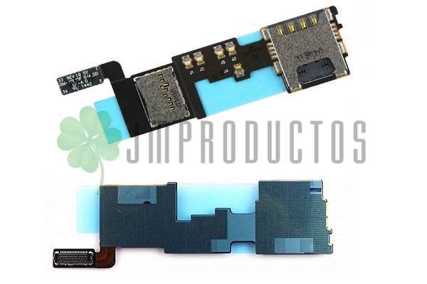 Flex Lector Sim Y Micro Sd Samsung Galaxy Note 4 N910 N910f - Imagen 2