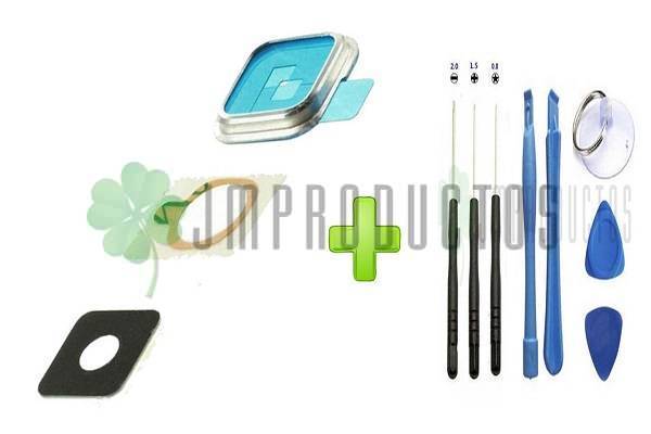 Lente Camara Bisel Samsung Galaxy S5 G900 + Kit De Desarme - Imagen 3