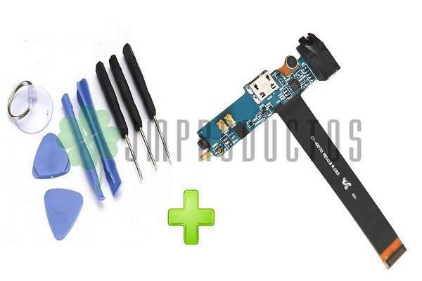 Flex De Carga Samsung Advance I9070 Mic Y Jack + Kit Desarme - Imagen 3