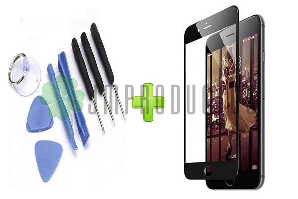 Cristal Glass Iphone 7 Iphone 7g Original + Kit De Desarme - Imagen 4
