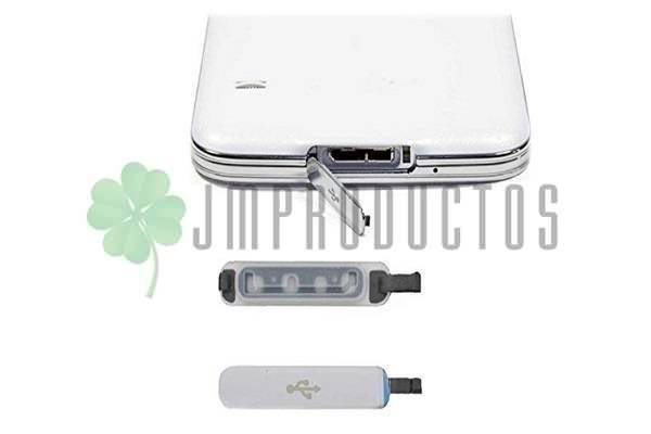 Bisel Mica Lente Galaxy S5 I9600 G900 + Tapa Usb + Kit Desarme - Imagen 4