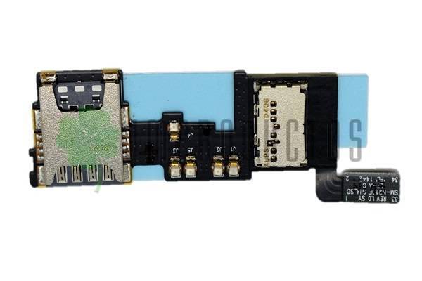 Flex Lector Sim Y Micro Sd Samsung Galaxy Note 4 N910 N910f - Imagen 4