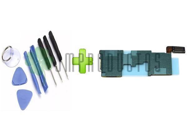 Flex Lector Sim Y Micro Sd Galaxy Note 4 + Kit De Desarme - Imagen 4