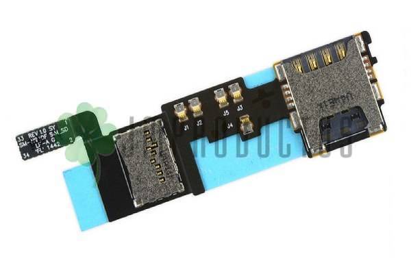 Flex Lector Sim Y Micro Sd Samsung Galaxy Note 4 N910 N910f - Imagen 5