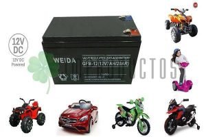 Batería 12 Volt 7amp Motos Autos Alarmas Ups Panel Solar