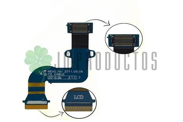 Flex Conector Lcd Samsung Tab 2 7.0 P3100 P3110 + Kit desarme - Imagen 2