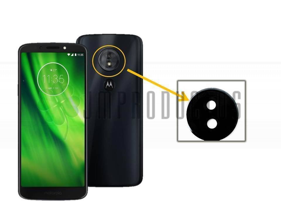 Lente Camara Trasera Motorola Moto G6 Play + Kit Desarme - Imagen 2