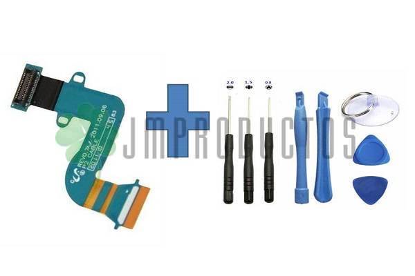 Flex Conector Lcd Samsung Tab 2 7.0 P3100 P3110 + Kit desarme - Imagen 3