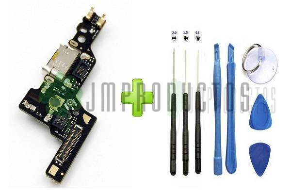 Flex Carga Huawei P9 Con Micrófono + Kit De Desarme - Imagen 3