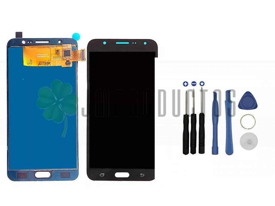 Pantalla Completa Negra Samsung J7 2016 J710 + Kit Desarme - Imagen 3