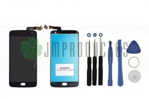 Pantalla Completa Negra Motorola G5 Plus Xt1670 Xt1685 + Kit