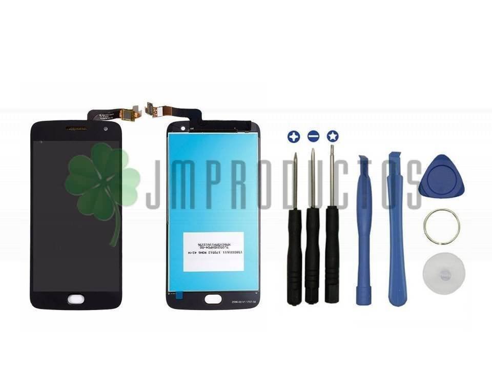 Pantalla Completa Negra Motorola G5 Plus Xt1670 Xt1685 + Kit