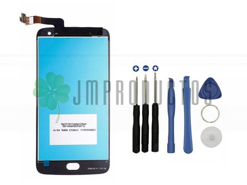 Pantalla Completa Negra Motorola G5 Plus Xt1670 Xt1685 + Kit - Imagen 4