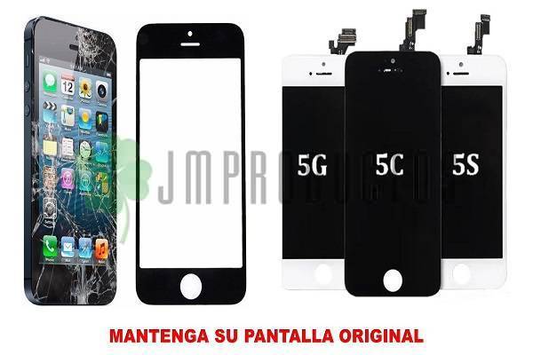 Cambio Cristal Glass Pantalla iPhone 5 / 5s / 5c - Imagen 2