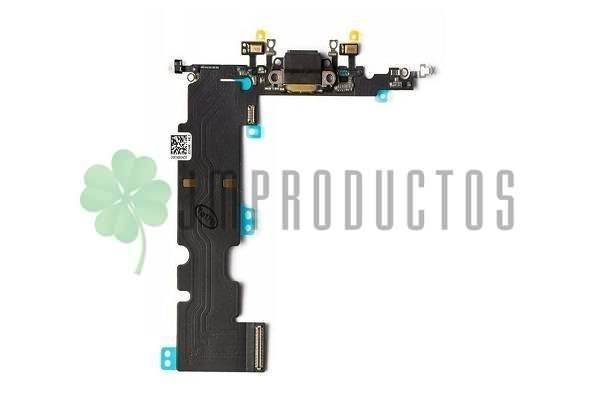 Flex De Carga iPhone 8 Plus 5.5 Jack Audio Dock Y Microfono - Imagen 2