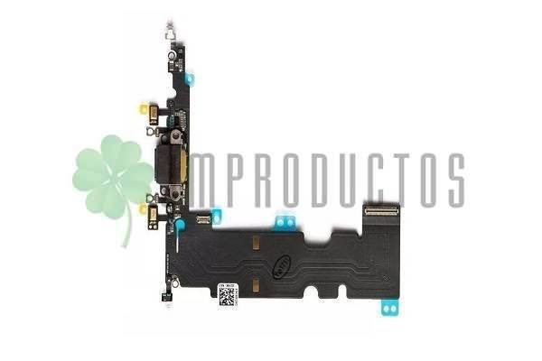 Flex De Carga iPhone 8 Plus 5.5 Jack Audio Dock Y Microfono - Imagen 3
