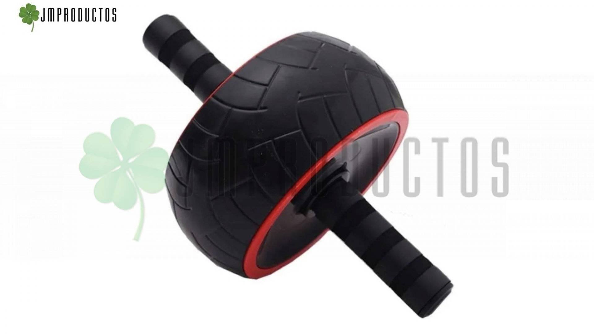 Rueda Power Roller Gym Fitness Para Ejercicios + Colchoneta - Imagen 3