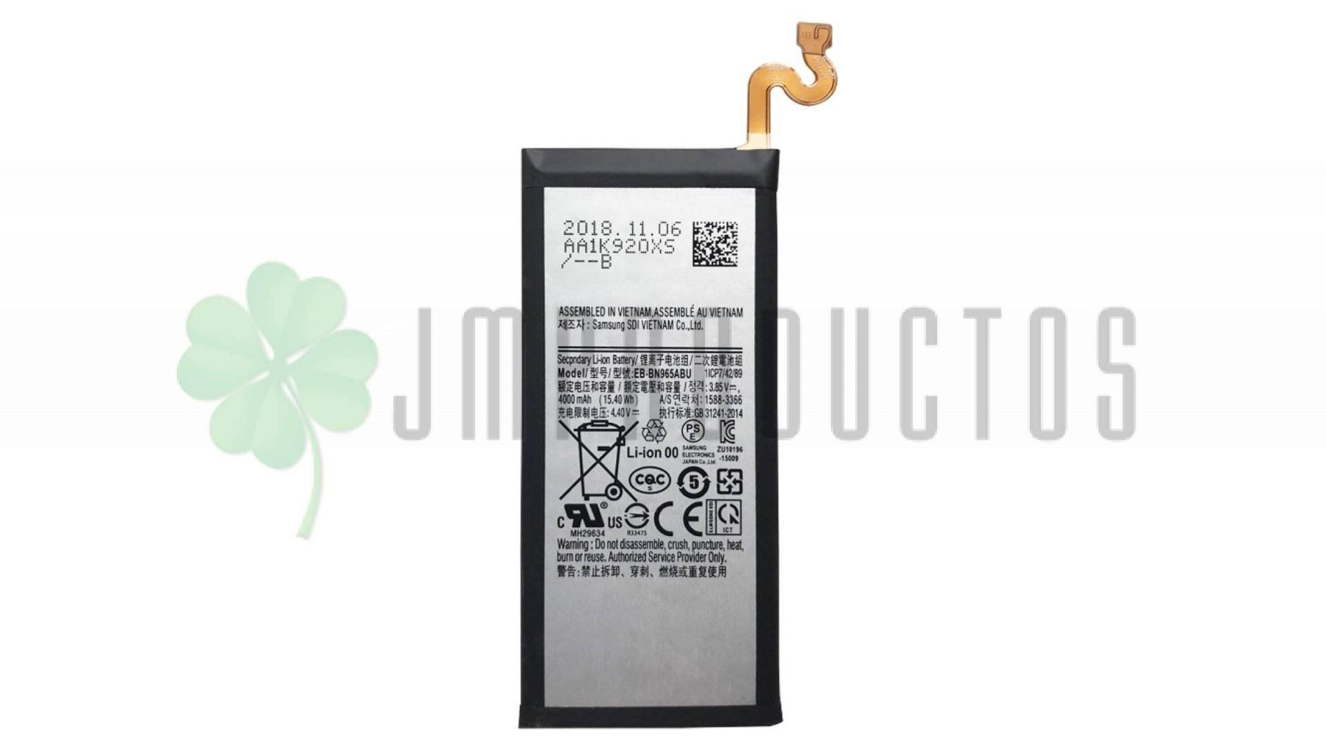 Bateria Compatible Note 9 N9600 N960 N960u N965f