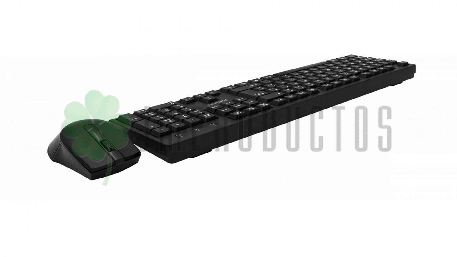 Kit Teclado Y Mouse Inalambrico Español Phillips C354 - Imagen 4