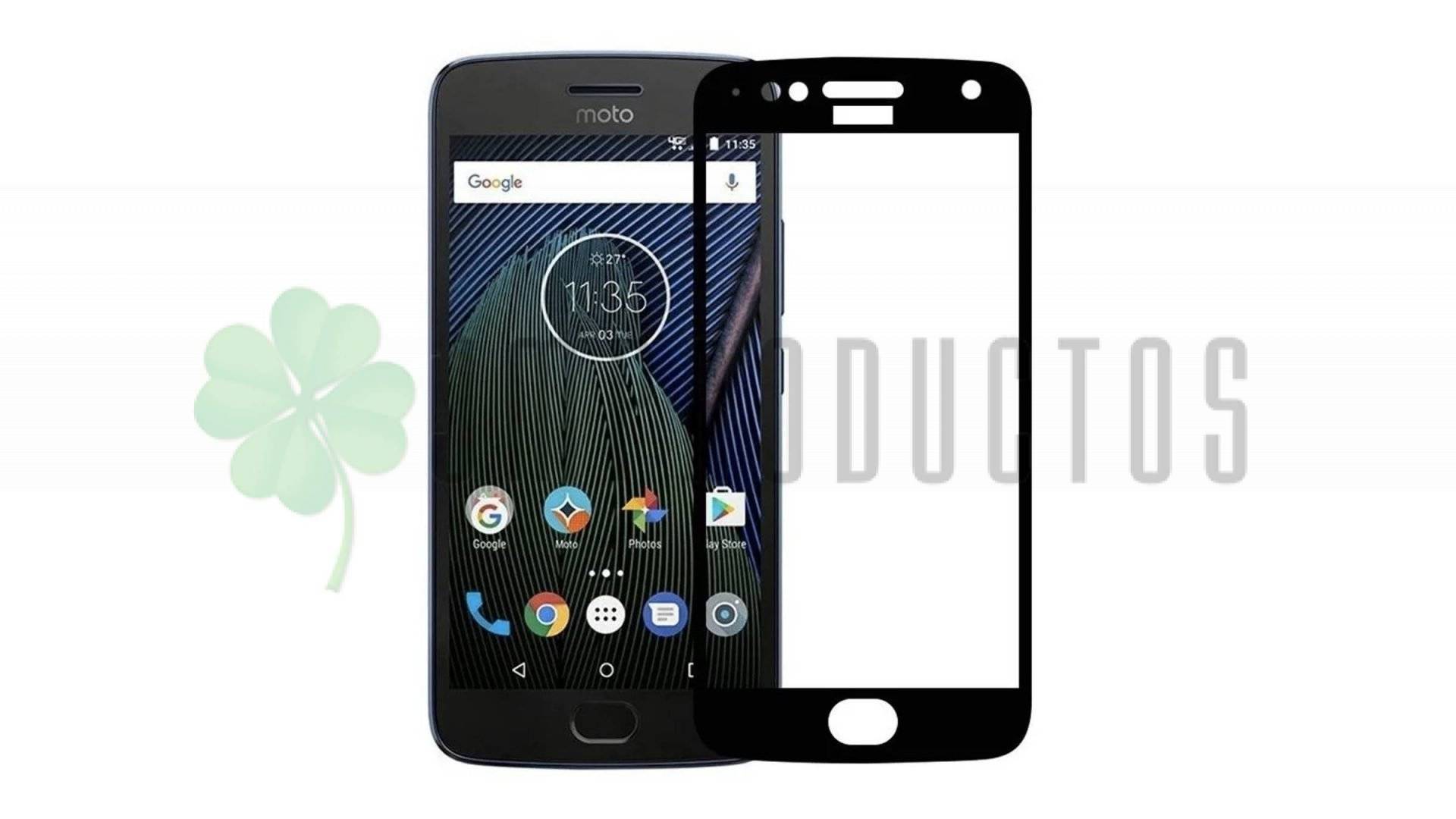 Lamina Mica Glass 9d Full Compatible Moto G5 Plus