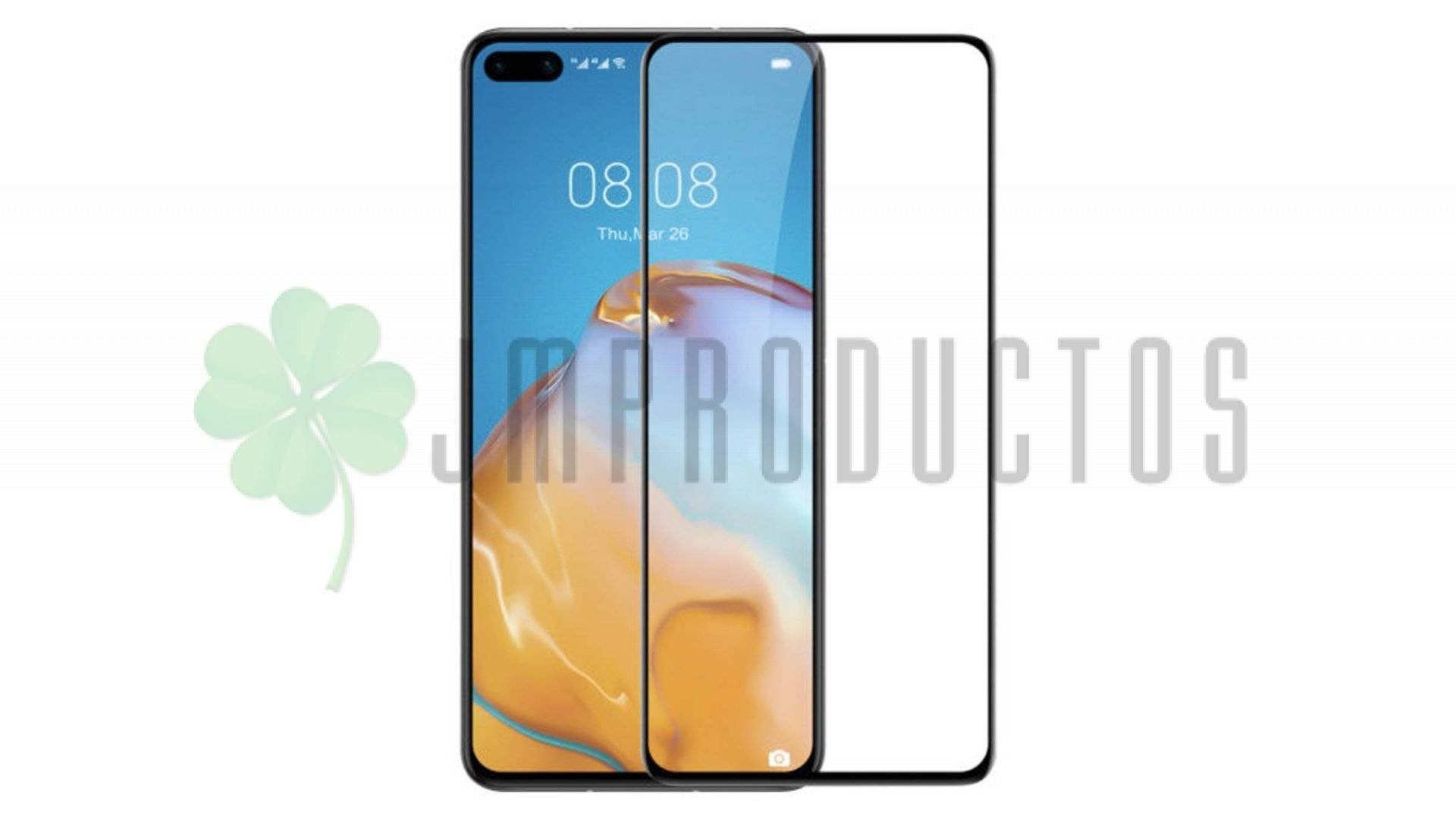 Lamina Mica Glass 9d Full Para Huawei P40
