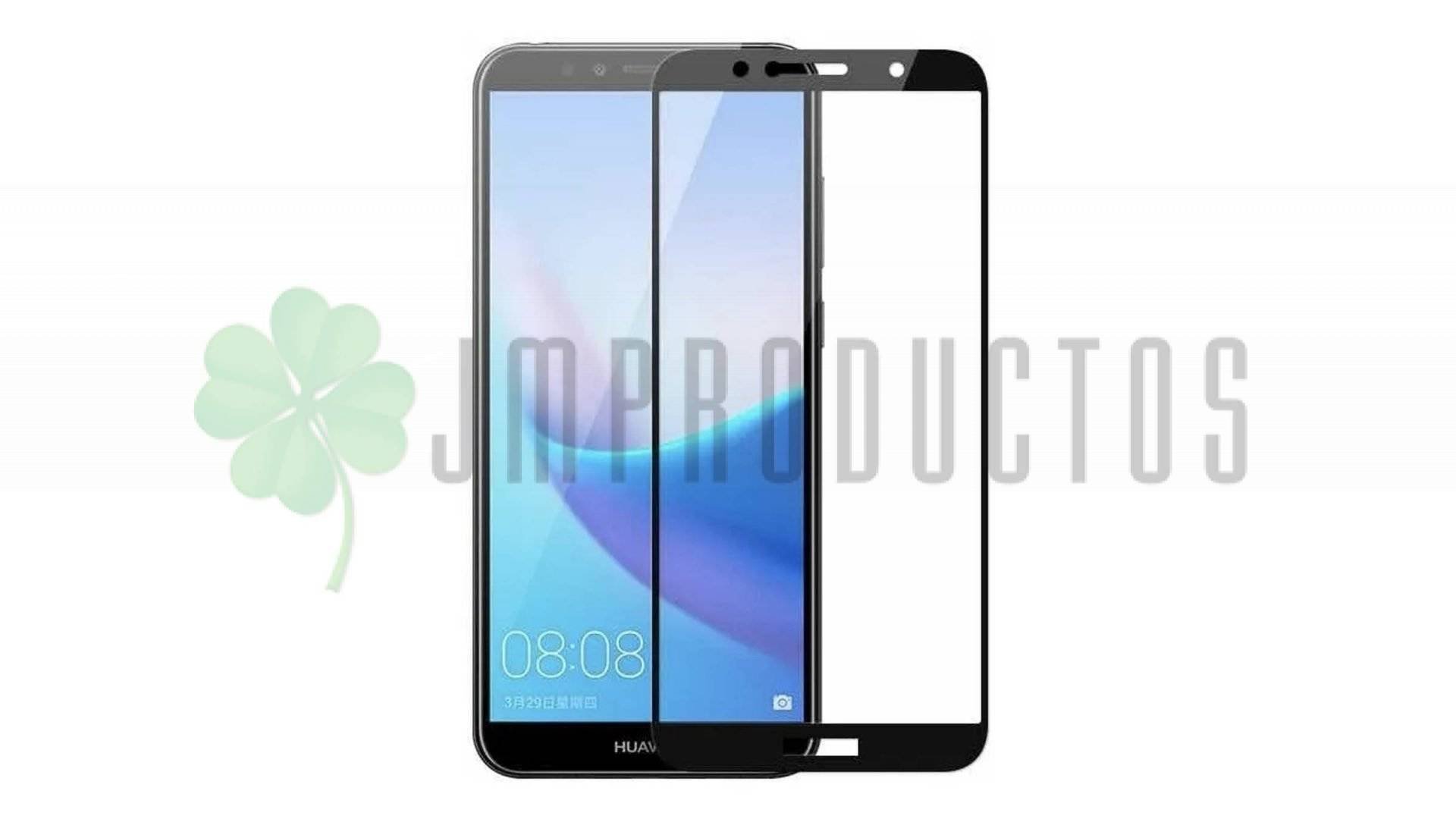 Lamina Mica Glass 9d Full Para Huawei Y6 2018