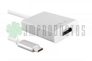 Cable Adaptador Aluminio Type C Usb 3.1 A Hdmi