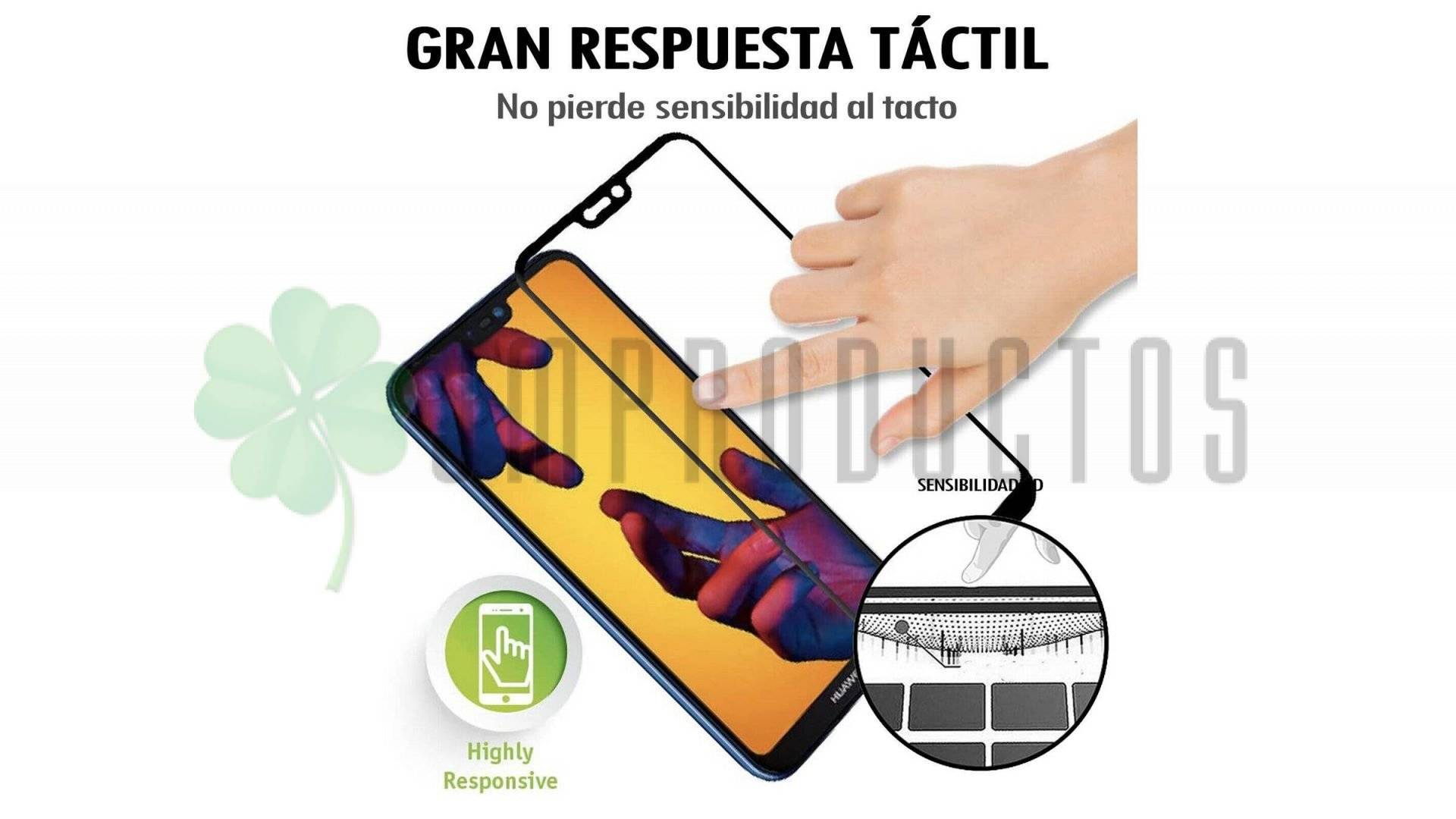 Lamina Mica Glass 9d Full Huawei Psmart 2019 - Imagen 6