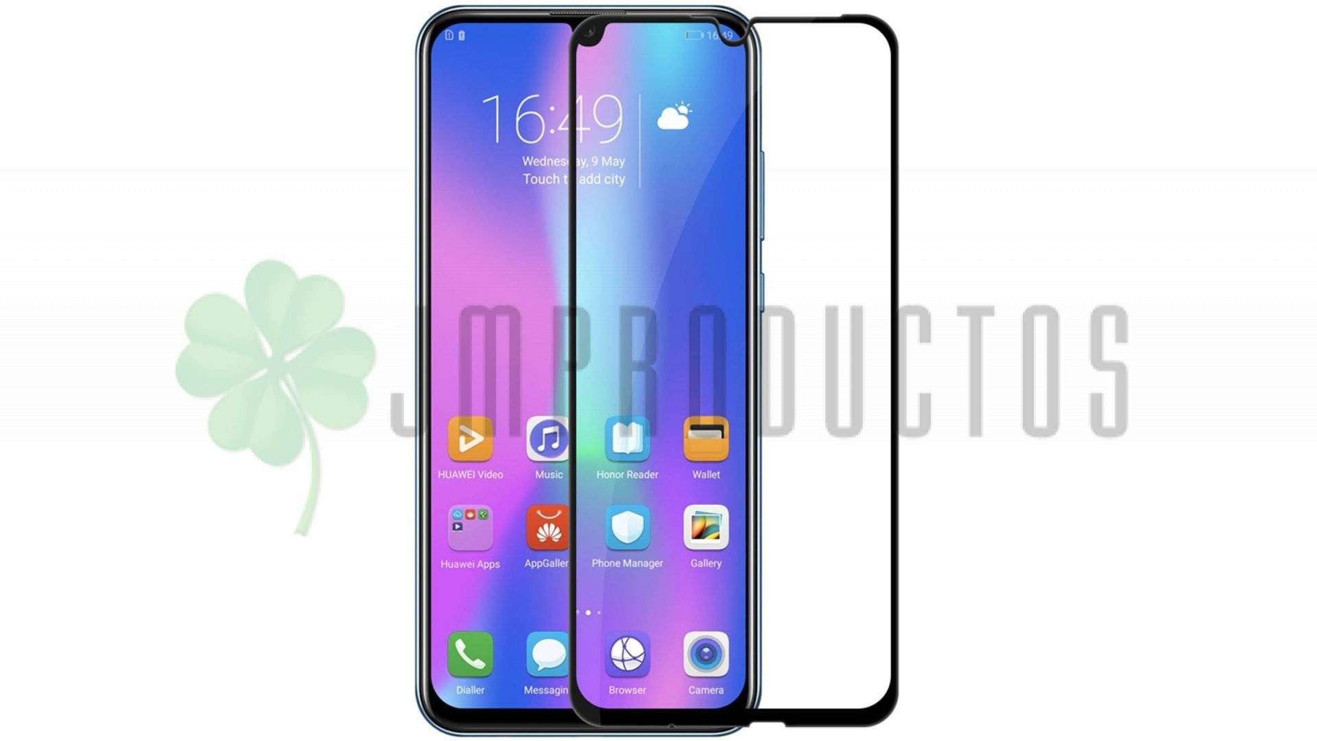 Lamina Mica Glass 9d Full Huawei Psmart 2019 - Imagen 2