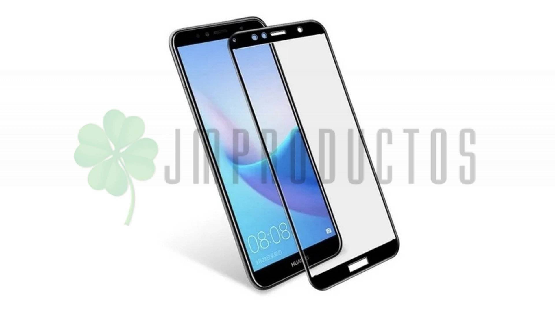 Lamina Mica Glass 9d Full Para Huawei Y6 2018 - Imagen 2