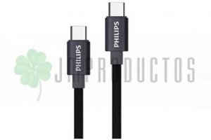 Cable Philips Tipo-c A Type-c Rapido Celular Macbook Usb 2.0
