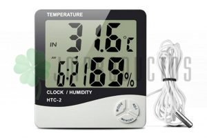 Termometro Higrometro Digital Htc-2 Con Sonda Reloj Alarma