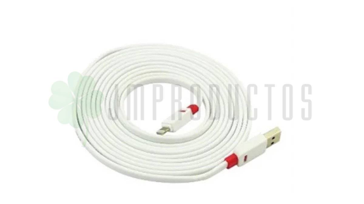 Cable Compatible iPhone Full Reforzado 3.0 Metros 5 5s 6 7 X - Imagen 2
