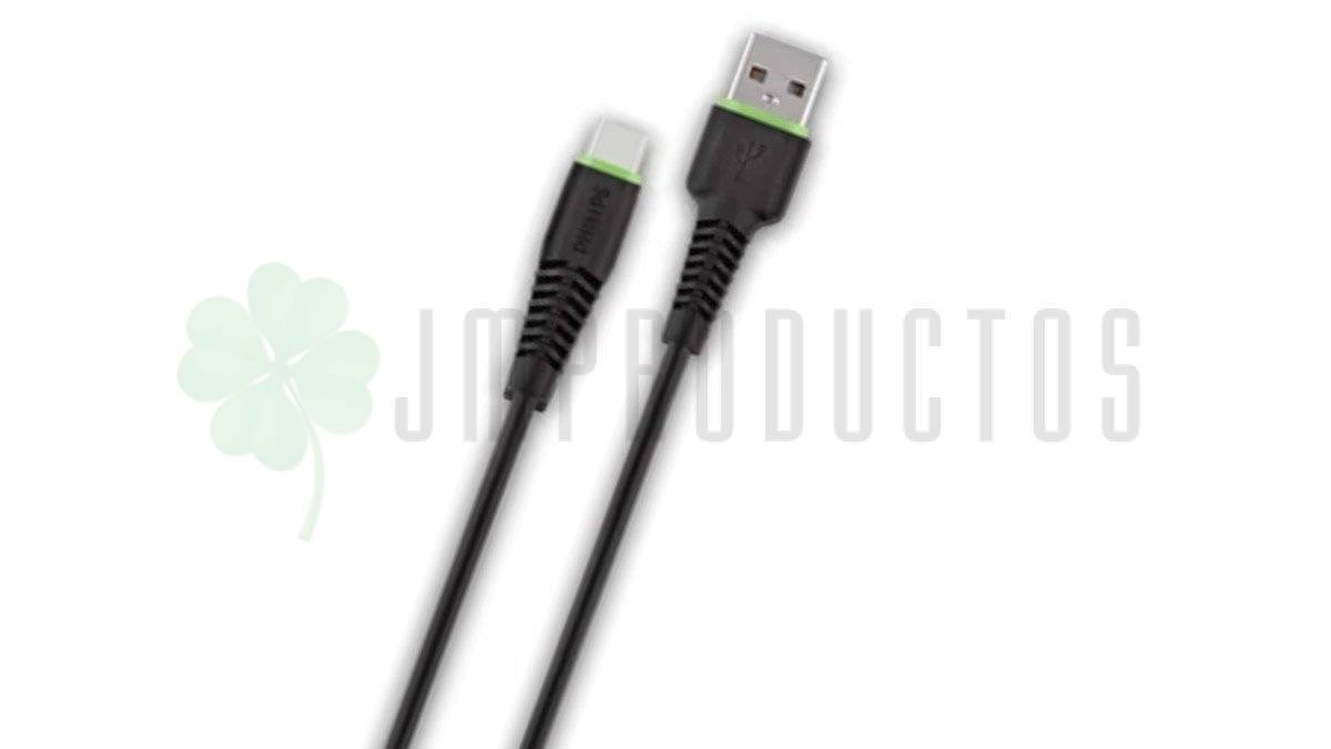 Cable Usb A Type-c Carga Y Datos Philips Resistente Reforzado - Imagen 2