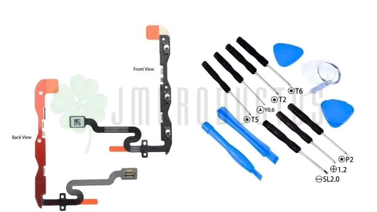 Boton Encendido Y Volumen Compatible Huawei Mate 20 Pro + Kit - Imagen 3