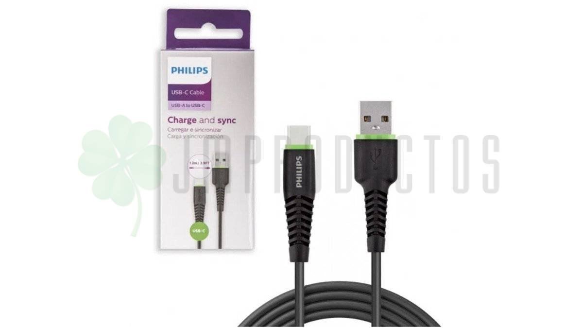 Cable Usb A Type-c Carga Y Datos Philips Resistente Reforzado - Imagen 6