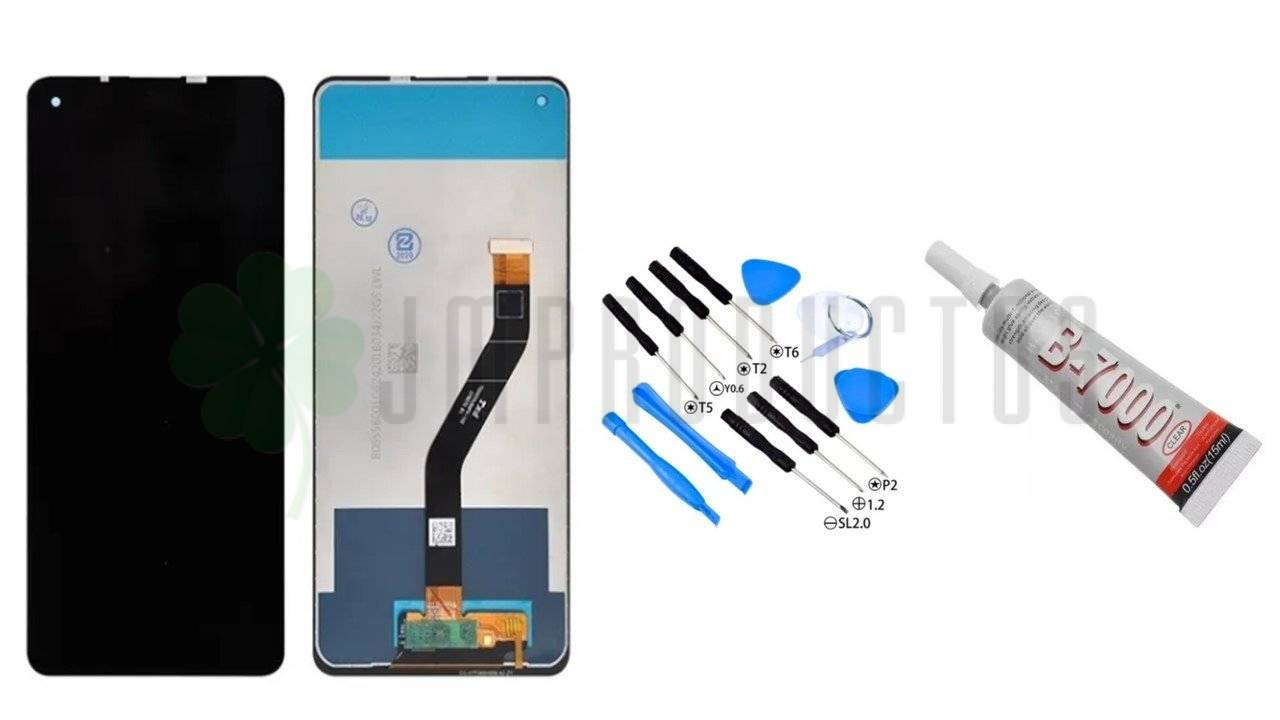 Pantalla A21 Compatible Samsung Galaxy A21 + Kit + Pegamento