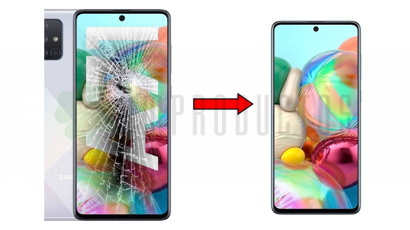 Cambio Cristal Glass Samsung Galaxy A71