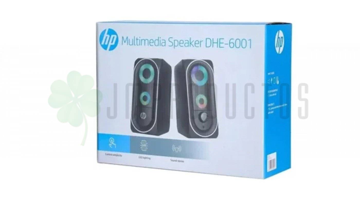 Parlante Hp Gamer Multimedia Speaker Dhe-6001 Negra - Imagen 5